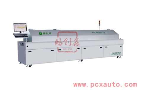 中型八溫區(qū)熱風(fēng)回流焊機PCX-8820PC-LF